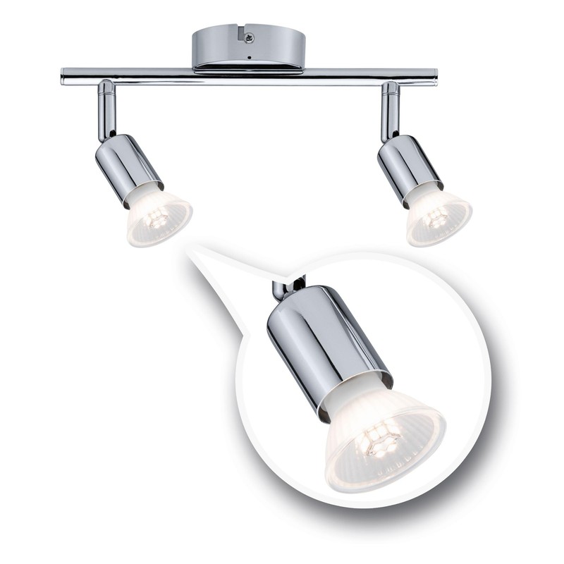 Paulmann Carolina 66748 Ceiling Spotlight IP44 GU10 230 V Max.