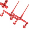 AAIN Ratchet Chain Load Binder 5/16"-3/8" with 2 Grabs,5,400 lbs.