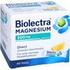 Biolectra Magnesium 300 mg direct Zitronengeschmack Pellets in Sticks, 60