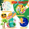 33pcs Summer Pool Party Hanging Swirls, Beach Hanging Decorations Banner