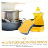 Ipetboom 1set Durable Kitchen Sponges Absorbent Cleaning Sponge for Dishwashing
