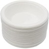 PRISTINE ENTERPRISE PAPER BOWLS PACK of 50 BIODEGRADABLE DISPOSABLE White