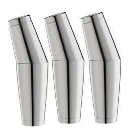 WOTOR Boston Cocktail Shaker Set, 18 oz & 28 oz Stainless Steel Weighted Shaker Tins, Metal Martini Shaker Drink Mixer for Bartending, Professional Bar Tools for Bartender
