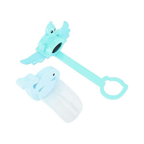 Baby Faucet Extender Cartoon Splashproof Water Nozzle Extender Infant Wash Basin Handle Extender for Toddlers