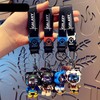 AIXUAN Tide Cool Inazuma Keychain Unique Bag Strap Female Detailed