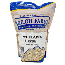 Shiloh Farms Organic Rye Flakes -- 15 oz