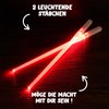 SithSticks® 2 Bright Red Sticks | LED Light Saber Sticks