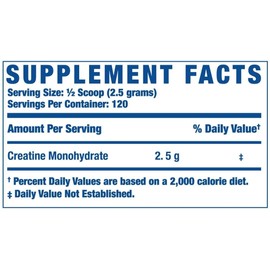 Suplemento en polvo Ronnie Coleman Creatine XS creatina monohidratada en pote de 300g