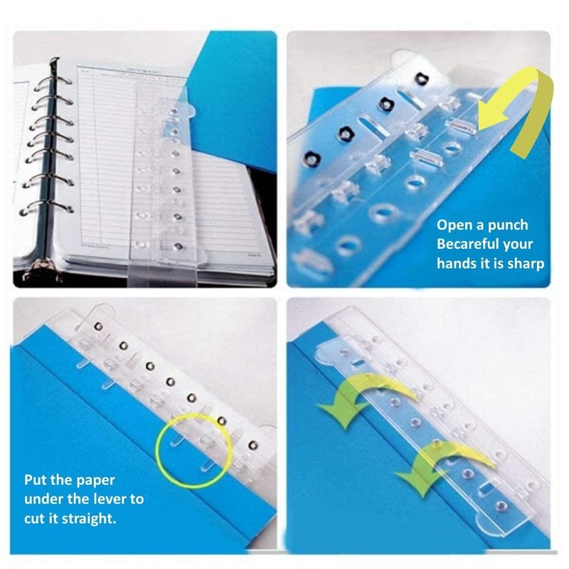 Franklin Covey Portable 7-Hole Punch for Classic Style Day Planner