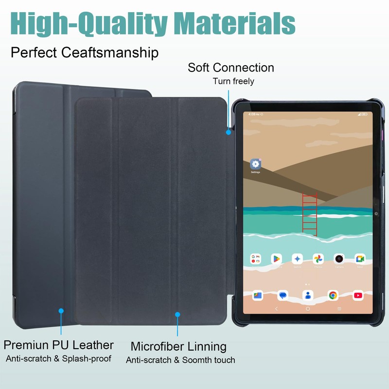 DMLuna Case for T-Mobile Revvl Tab 2 10.1" (Model:9185W, 2025