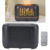 200ml Essential Oil Diffuser Hollow Out Quiet Diffuser with Flame