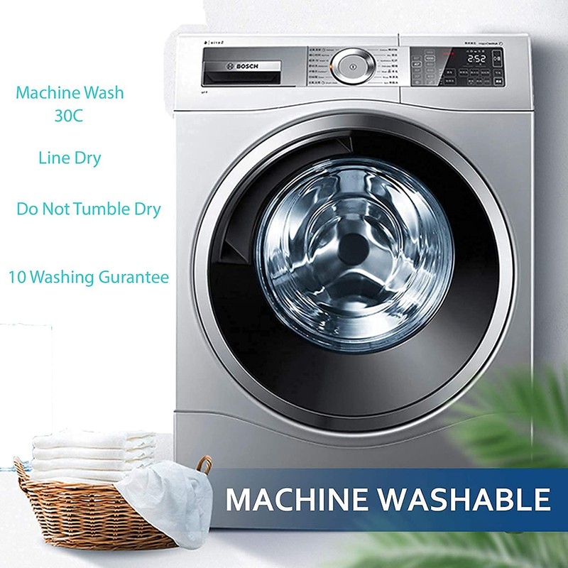 Waterproof Quilted Microfibre Mattress Protector Non Allergenic Fully Fitted (Single)