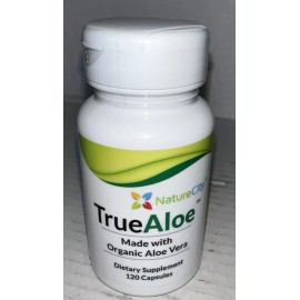 NatureCity Nature City True Aloe Made With Organic Aloe Vera - 120 Caps Exp 9/20