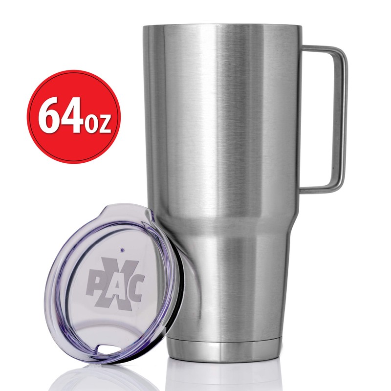 Maxam XPAC 64 Ounce Double Vacuum Wall Stainless Steel Vacuum
