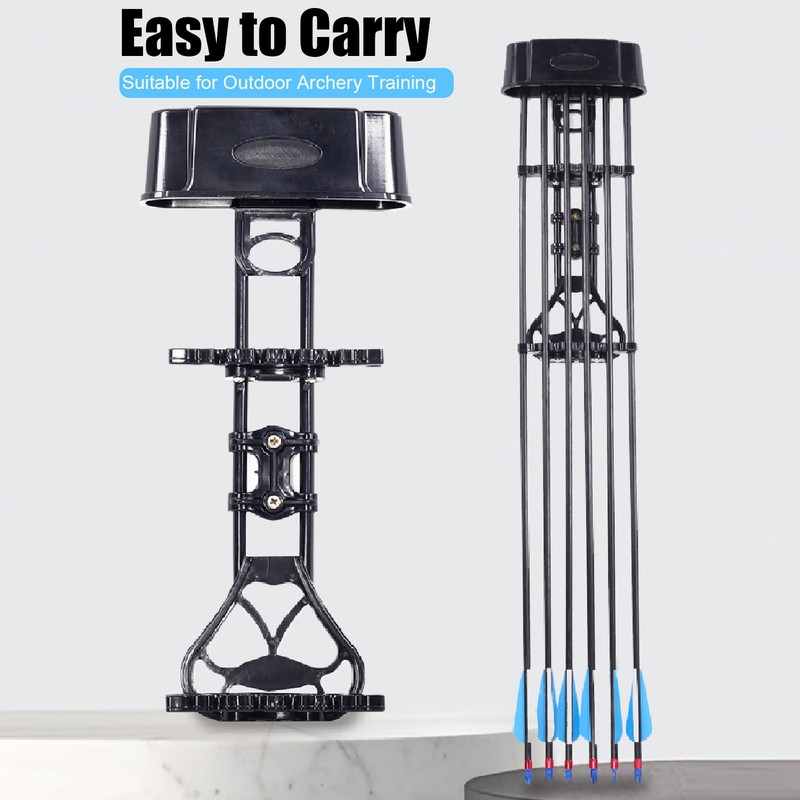 Quick Release Bow Quiver 6 Arrow Composite Pulley Bow Box