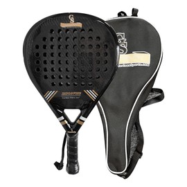 Padel Racket Carbon Fiber Power Lite Paddleball Paddle Tennis Racquets (1 Paddle Tennis Pop, One Size)