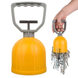 MUTUACTOR Strong Magnetic Bulk Parts Lifter,Quick Release Magnetic Pick-up Tool,Powerful Material Handling Magnet for Transferring and Picking Up Nails Screws Nuts and Small Metal Objects