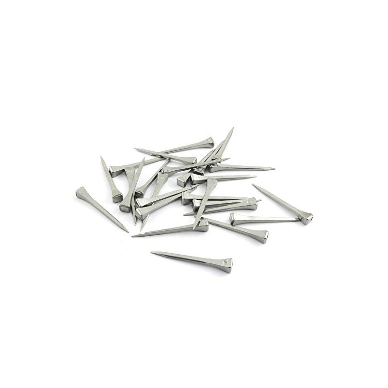 DZS Elec 25pcs E5 Horseshoe Nail 2.1 Inch Copper Plating