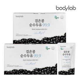바디랩 (현대Hmall) [Hmall전용]바디랩 검은콩 순수두유 99.9 20포 x 2박스(총 40포)