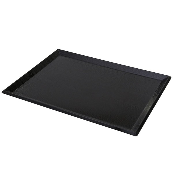 Commercial Kitchen Equipment, Hist Obon Tray, Commercial Use, Wakitori Bon, Serving Dish, Japanese Food, Commercial Use, Black Tenshu, Black, Various Sizes (1, Black M) A8-672B-1