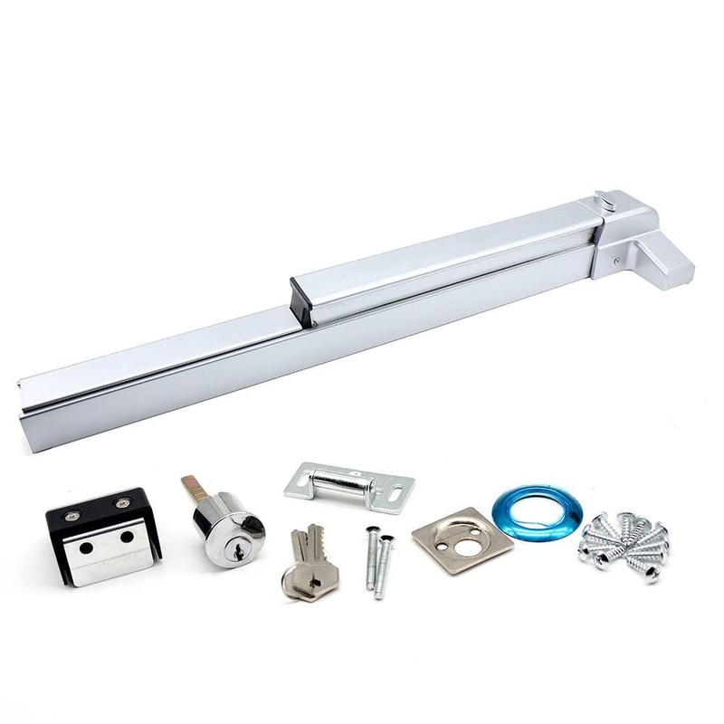 DONSU Door Push Bar Panic Outside Heavy Duty Commercial Rim