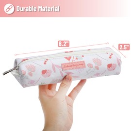 Mr. Pen- Cute Pencil Case Pouch, Spring Design, Multipurpose Canvas Bible Pencil Pouch