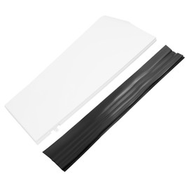 HECASA Upper Cab Fairing & Fairing Extension Compatible with 2008-2020 Freightliner Cascadia Replacement for A2267507000 Cabin Air Deflector Fairing Extension Plastic Left Driver Side