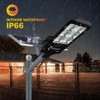 600W Solar Flood Street Lights Outdoor,Solar Security Lights 30000 Lumens