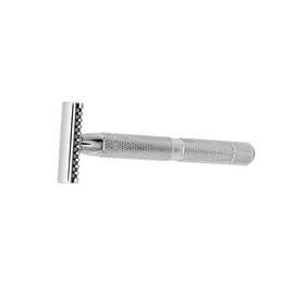 FOMIYES Men's Double Edge Safety Razor Stainless Steel Shaver for Gentle Shaving for Barbershop or Home Use