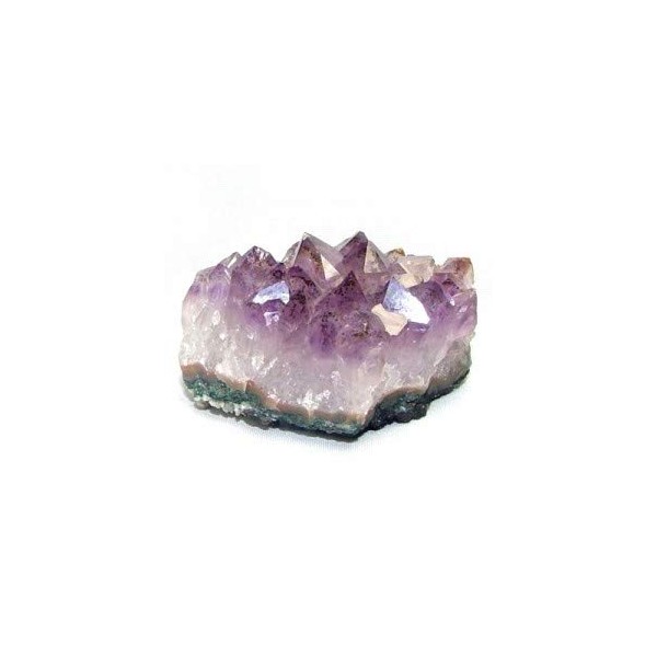 OnlineScienceMall Amethyst Quartz Geode Crystal Cluster Druzy Mineral Specimen (2