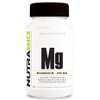 NutraBio Reacted Magnesium Supplement - 120 Caps - 200mg per