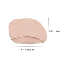 COLLBATH Skin-friendly Foot Pads Women High Heel Pads Half Socks Anti-slip Palm