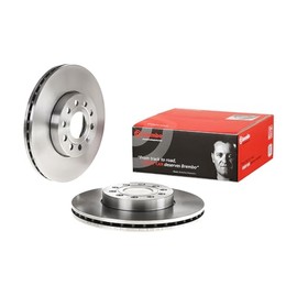 BREMBO Disco De Freno Delantero Izquierdo O Derecho Compatible con VOLKSWAGEN JETTA de 2011 a 2018