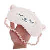 TOVINANNA Light Blocking Eye Mask Sheep Shaped Sleep Mask with