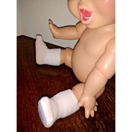 My Baby Face For Galoob BABY FACE DOLLS: New STRETCH SOCKS SOX