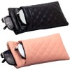 Rotterakka Sunglasses Case, Set of 2, Eyeglass Case, Soft, Thin,