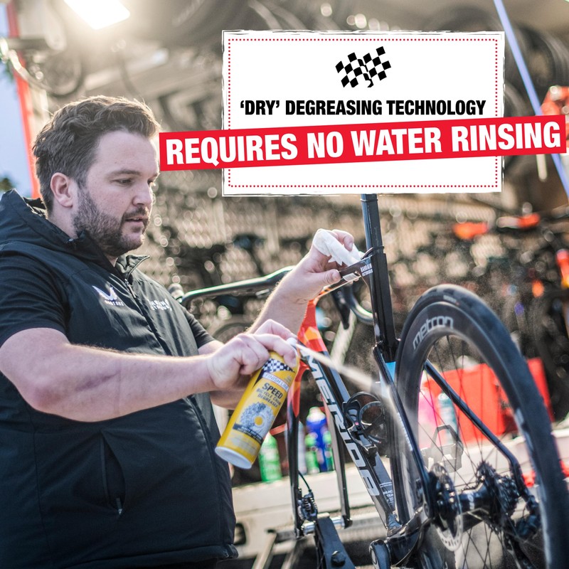 Finish Line Speed Bike Degreaser – Powerful Dry Formula for