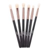MSQ 6pcs Eyeshadow Brushes Eye Makeup Brushes Set Synthetic Hairs