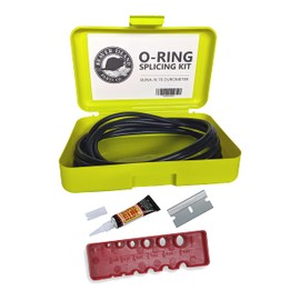 Buna-N O-Ring Splicing Kit, 70A Durometer, Black (3/16" (.210") 12 Feet Length)