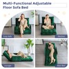MAXYOYO Adjustable Floor Sofa Couch, 5-Position Convertible Lazy Sofa Sleeper