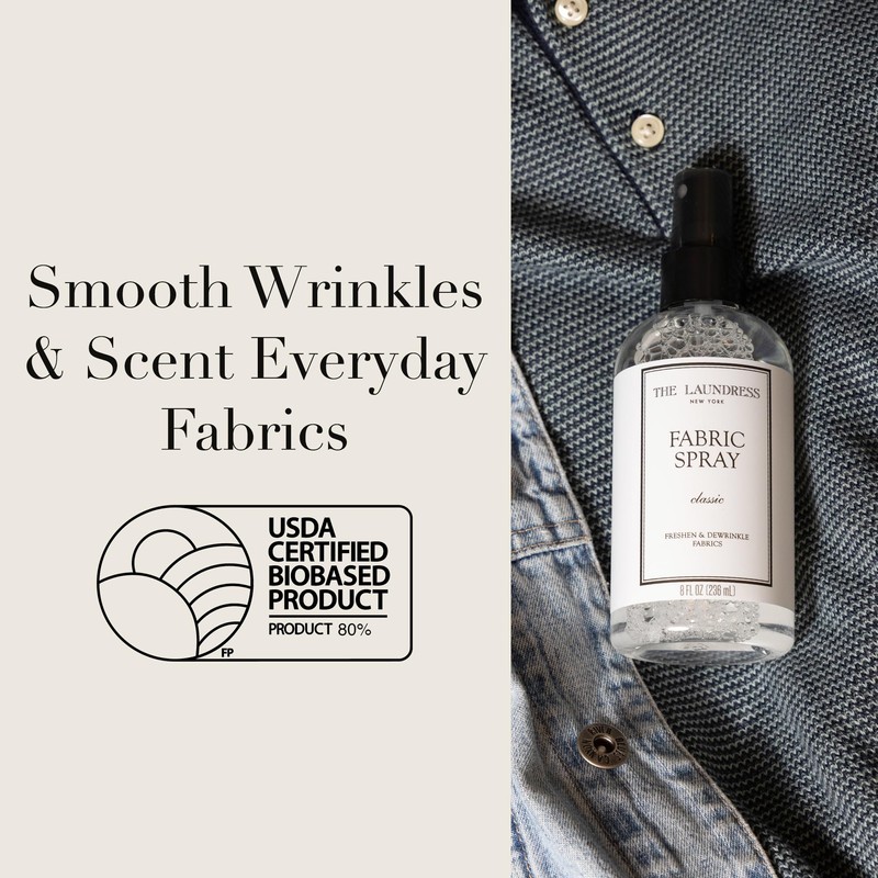 The Laundress Classic Fabric Spray, Wrinkle Release Spray, Upholstery and