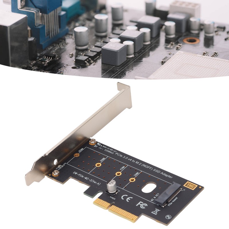M.2 To Pcie Adapter PCB Gold Plated M.2 NVME to