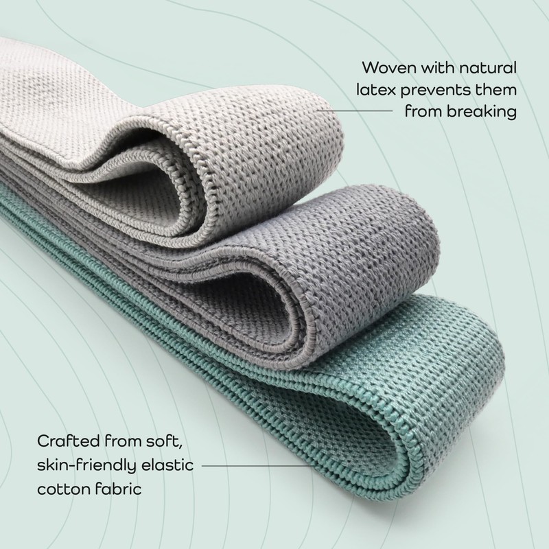EatProtein - Long Fabric Resistance Band - Woven with Natural