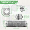 DV180 Magnetic Dryer Vent Connector Kit, 4 Inch Quick Connect