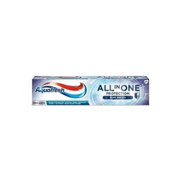 Aquafresh All In One Protection Pure Breath Toothpaste Protection for Teeth, Gums and Breath Boosts Enamel Strength Fights Against Plaque, Bacteria and Bad Breath - 100 ml x 4 (Pack of 4)