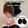 RFHUDJI Hairpin Tube Ribbon Bundle Pin Velvet Shape Artificial Diamond