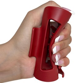 MELLO Cloud Clip - Hair Claw for Women - Red - Size M - Made in Korea, Hair Clips for Women