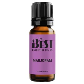 The Best Marjoram Essential Oil- Premium Grade- 100% Pure & Natural for Aromatherapy, Diffuser, Spa, Massage, Air Freshener- 10 ml (.33 fl oz)