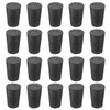 sourcing map Rubber Tapered Plug 13mm to 17mm Solid Test