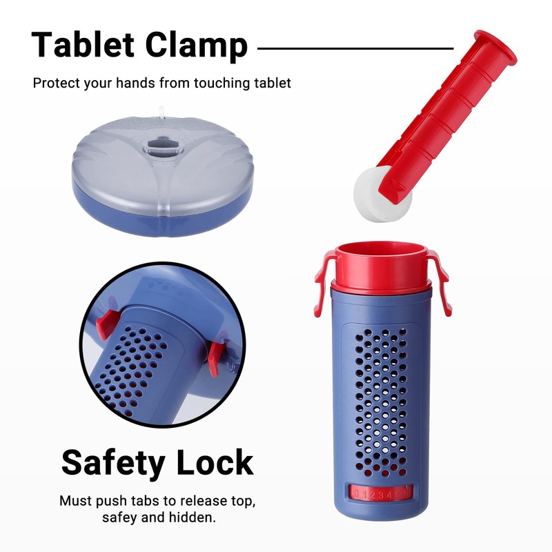 INKBIRDPLUS Mini Chemical Dispenser for Chlorine & Bromine 1 Inch